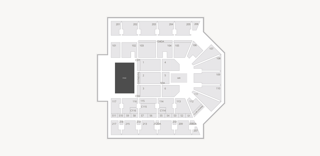 Hilliard Center Arena Seating Chart