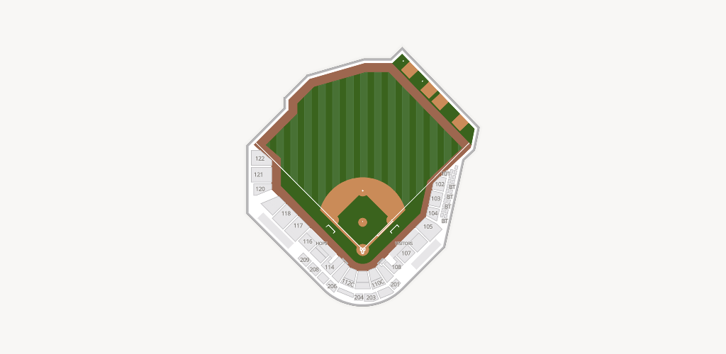 Hillsboro Ballpark Seating Chart