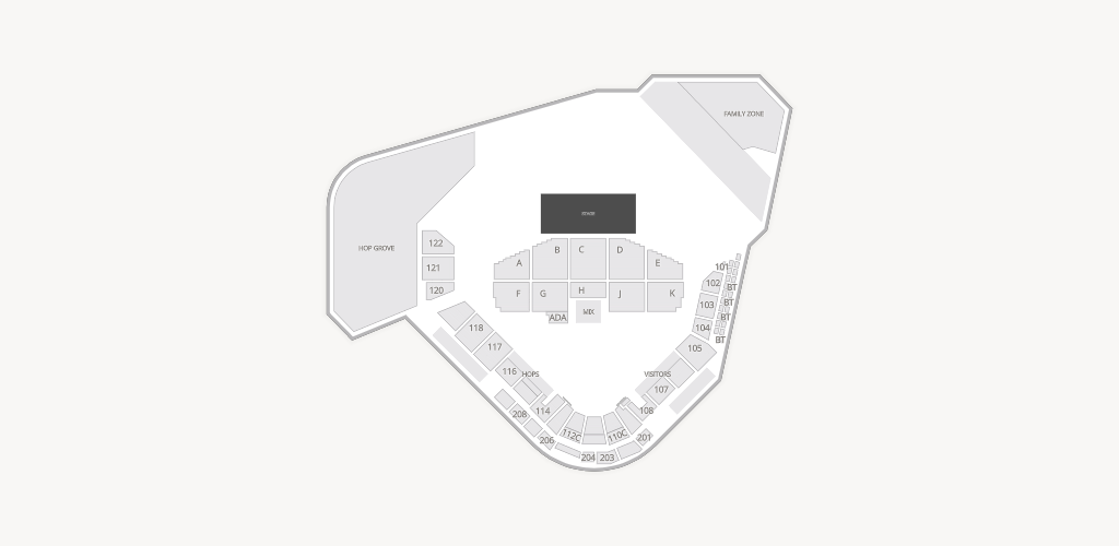 Hillsboro Ballpark Seating Chart
