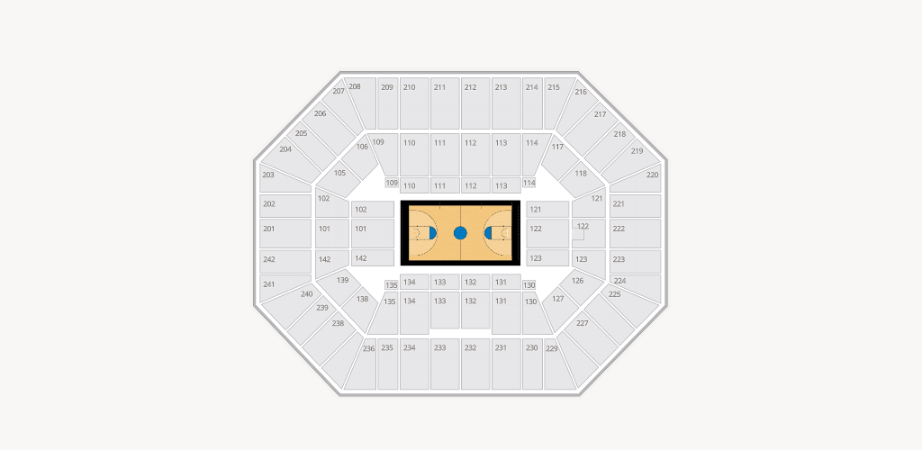 Hilton Coliseum Seating Chart