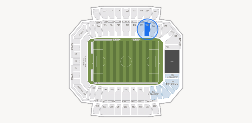 Historic Crew Stadium Seating Chart