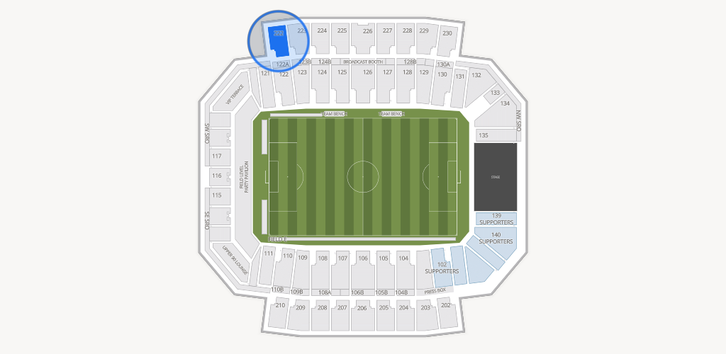 Historic Crew Stadium Seating Chart