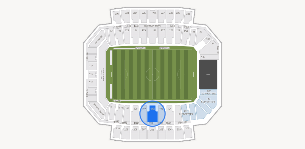 Historic Crew Stadium Seating Chart