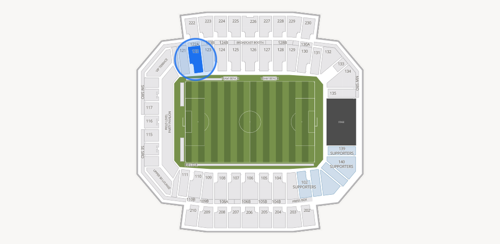 Historic Crew Stadium Seating Chart
