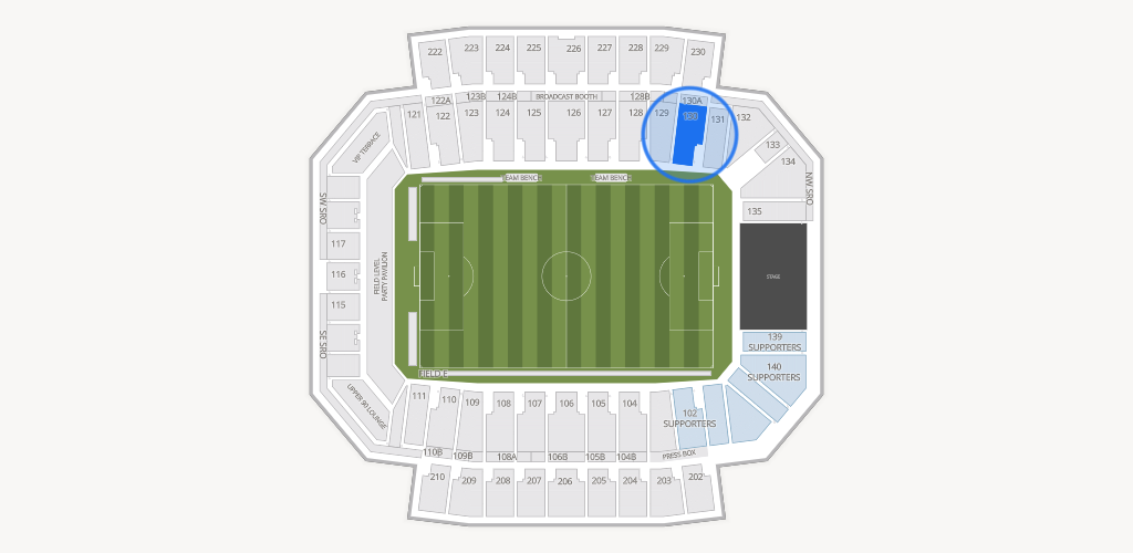 Historic Crew Stadium Seating Chart