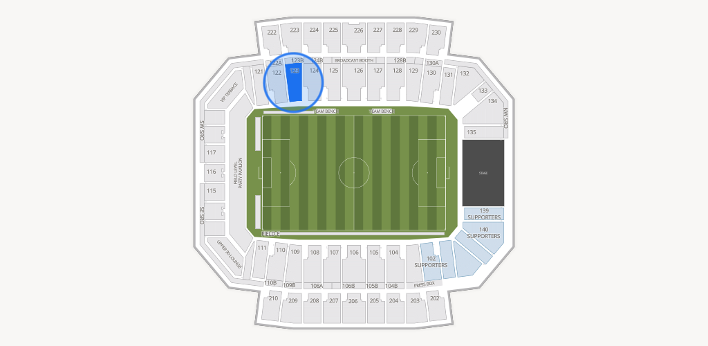 Historic Crew Stadium Seating Chart