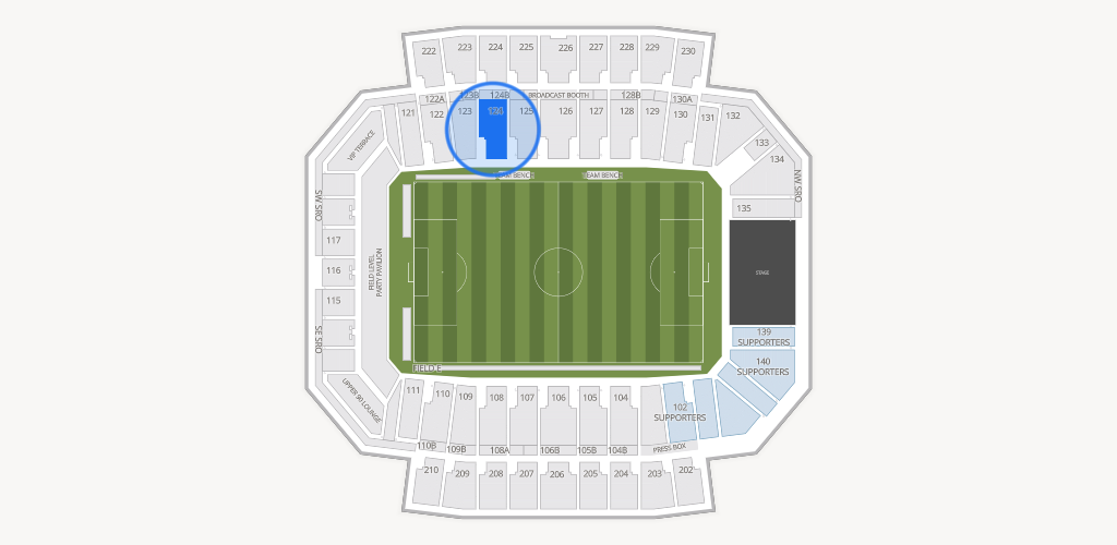 Historic Crew Stadium Seating Chart
