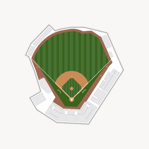 Historic Grayson Stadium seating chart