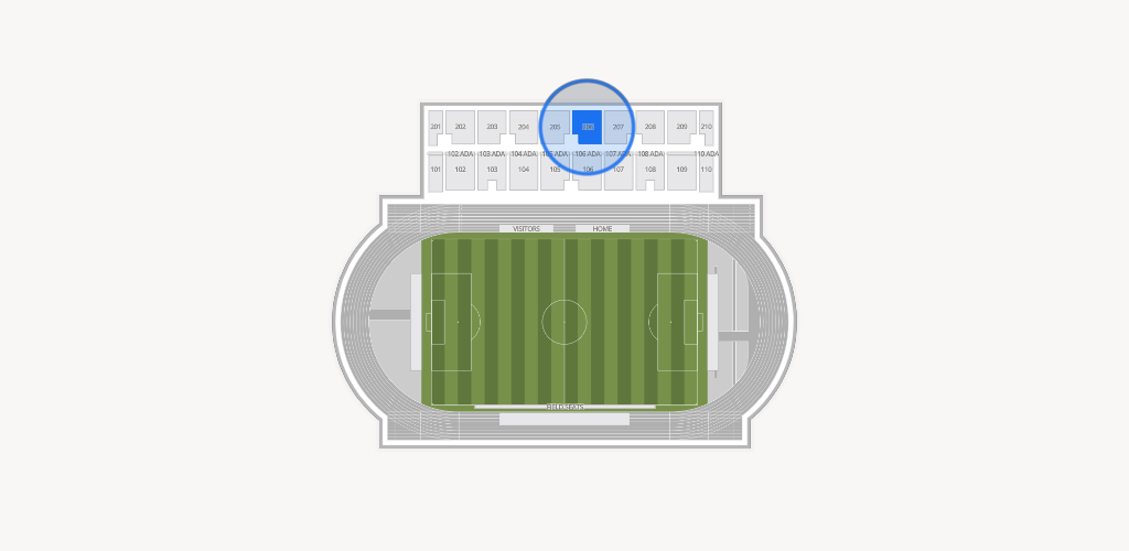 Hodges Stadium Seating Chart