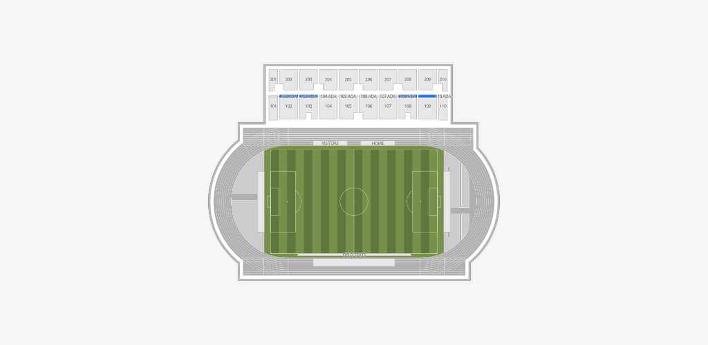 Hodges Stadium Seating Chart