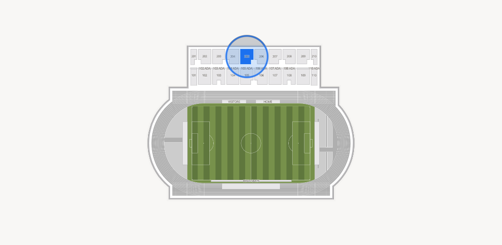 Hodges Stadium Seating Chart