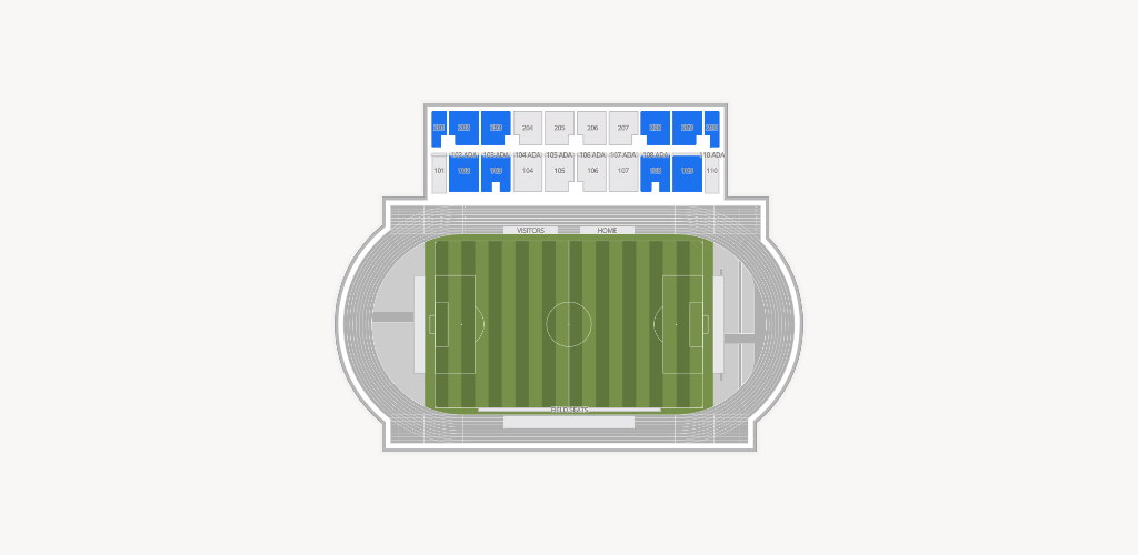 Hodges Stadium Seating Chart