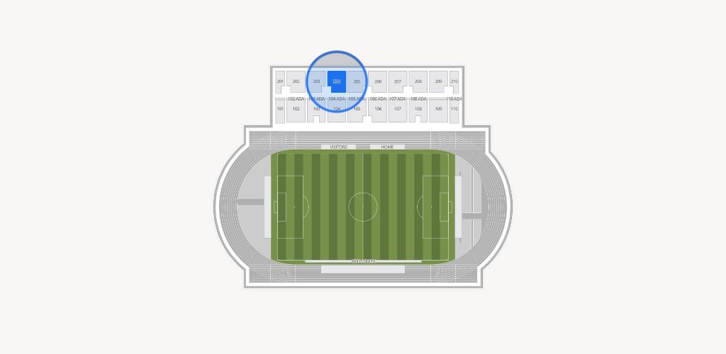 Hodges Stadium Seating Chart