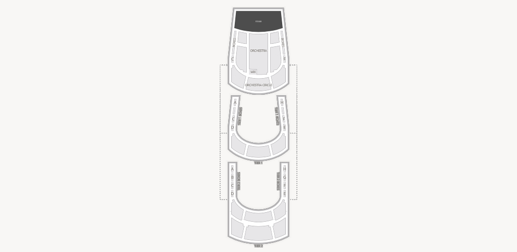 Holland Performing Arts Center Seating Chart