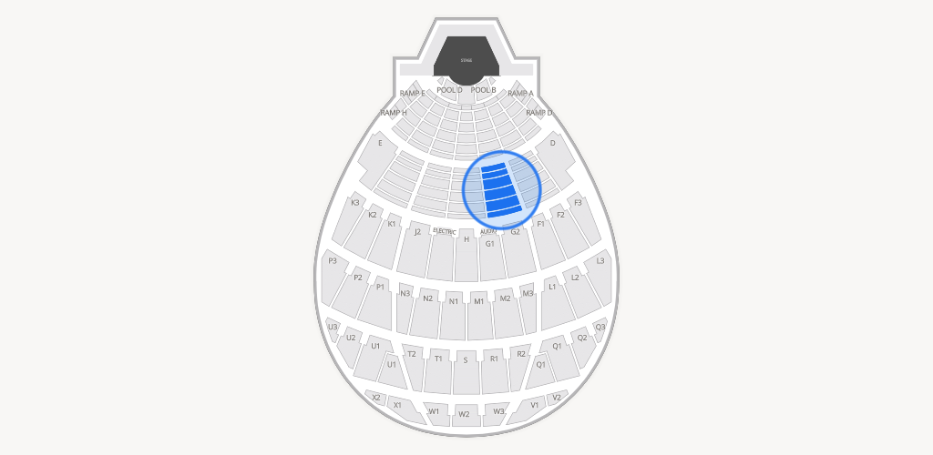 Hollywood Bowl Seating Chart
