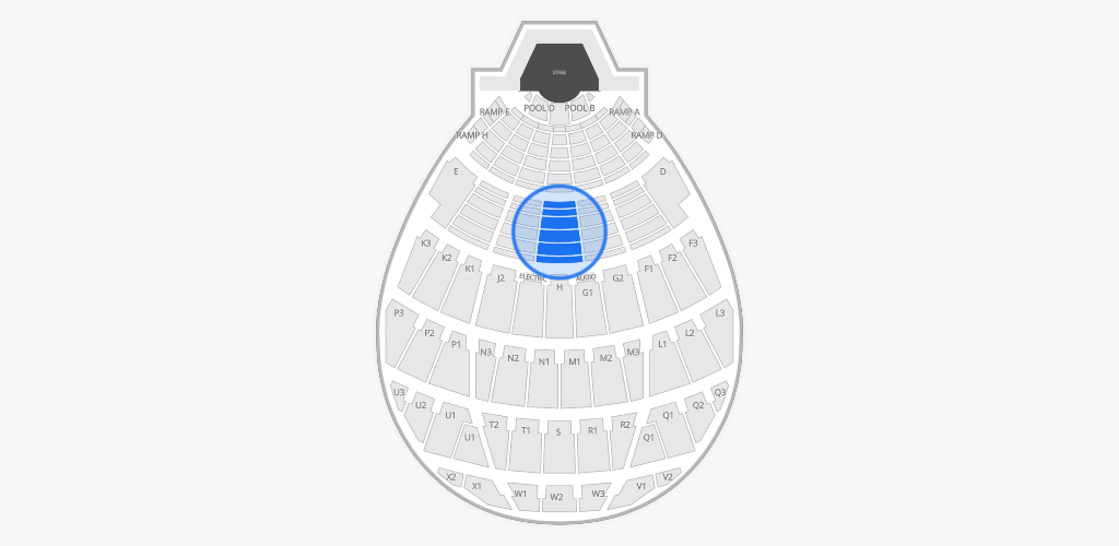 Hollywood Bowl Seating Chart