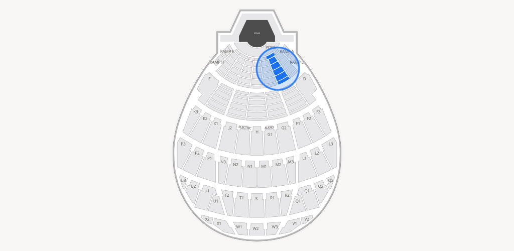 Hollywood Bowl Seating Chart