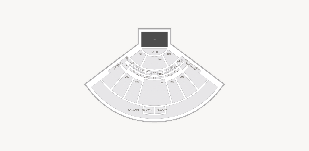 Hollywood Casino Amphitheatre - MO Seating Chart