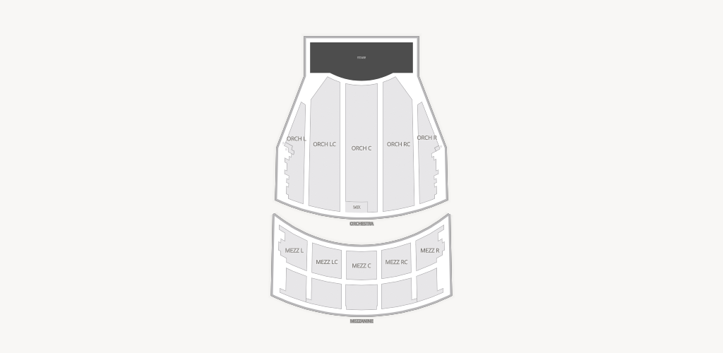 Hollywood Pantages Theatre Seating Chart