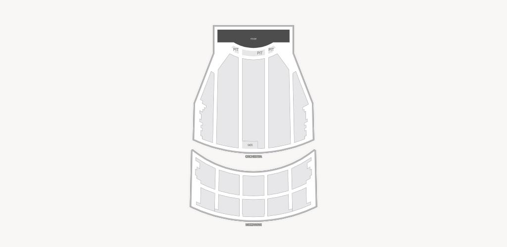 Hollywood Pantages Theatre Seating Chart