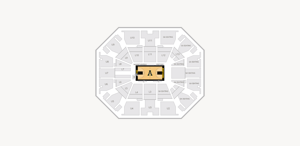 Holmes Convocation Center Seating Chart
