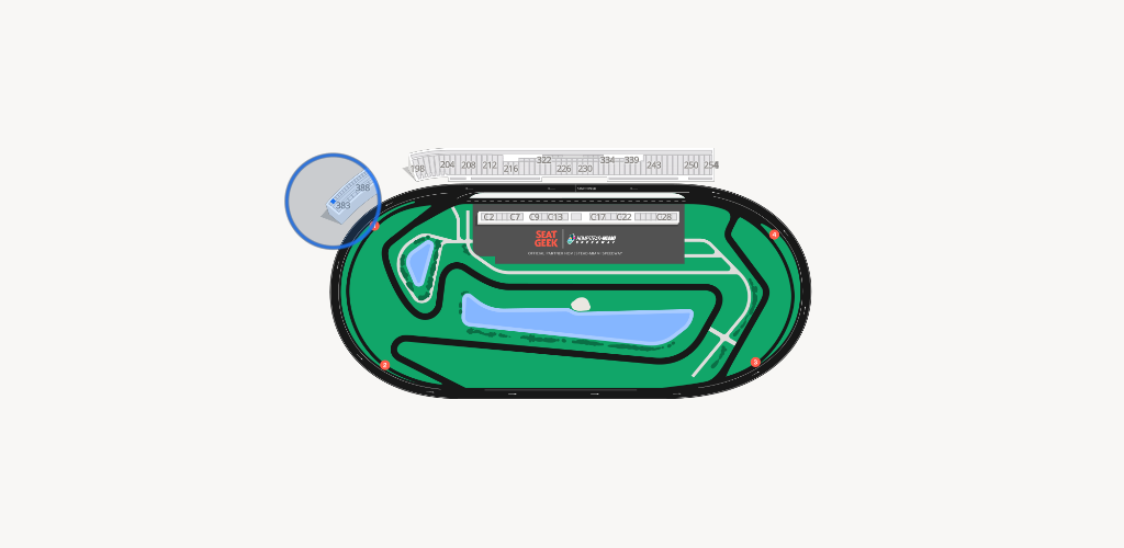 Homestead-Miami Speedway Seating Chart
