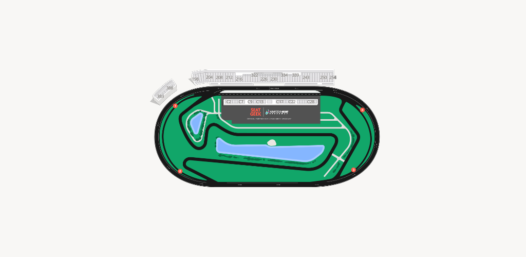 Homestead-Miami Speedway Seating Chart