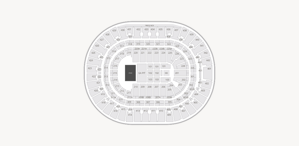 Honda Center Seating Chart