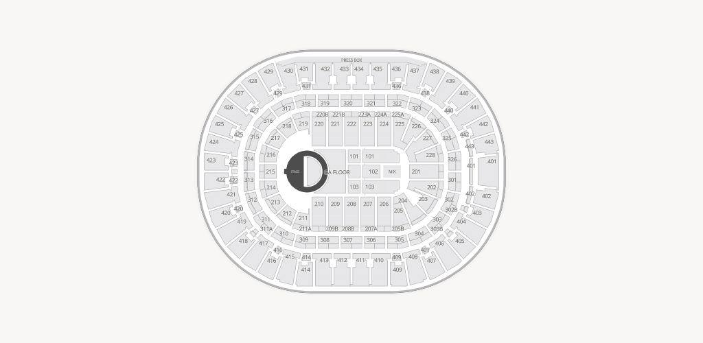 Honda Center Seating Chart