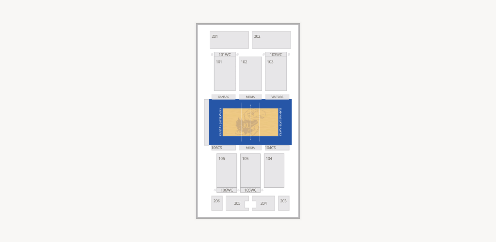 Horejsi Family Volleyball Arena Seating Chart