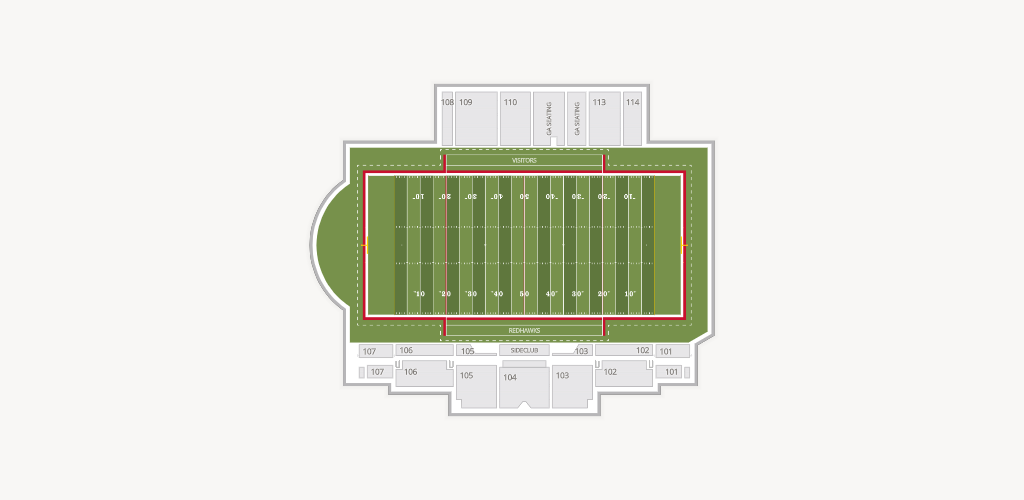 Houck Stadium Seating Chart