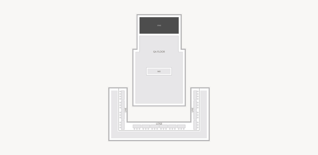 House of Blues - Orlando Seating Chart
