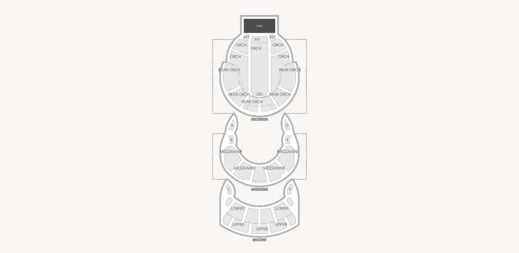 Hult Center - Silva Concert Hall Seating Chart