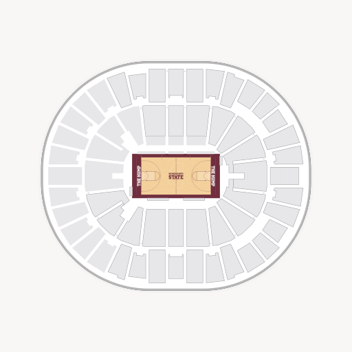 Humphrey Coliseum seating chart