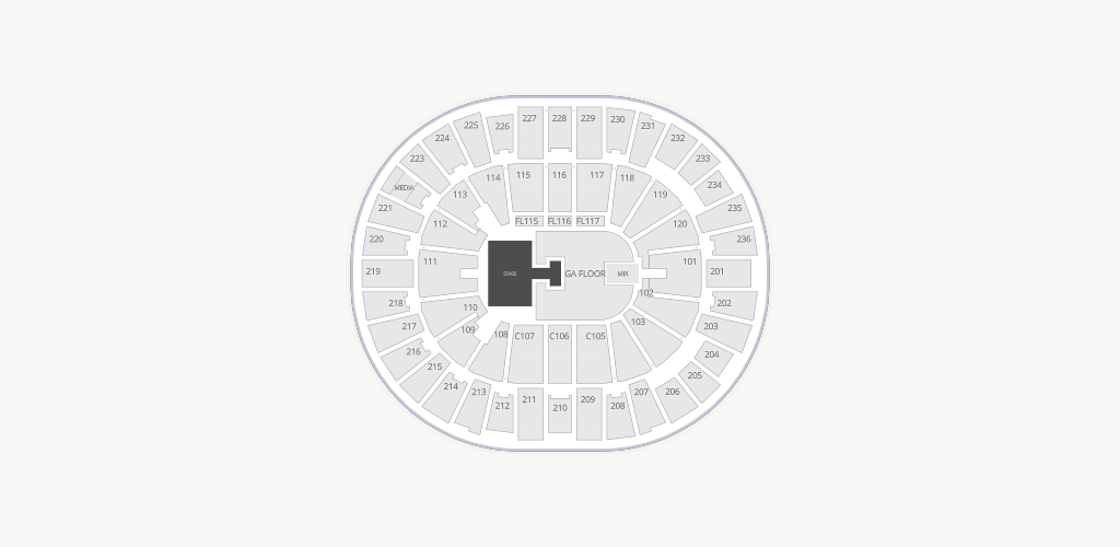 Humphrey Coliseum Seating Chart