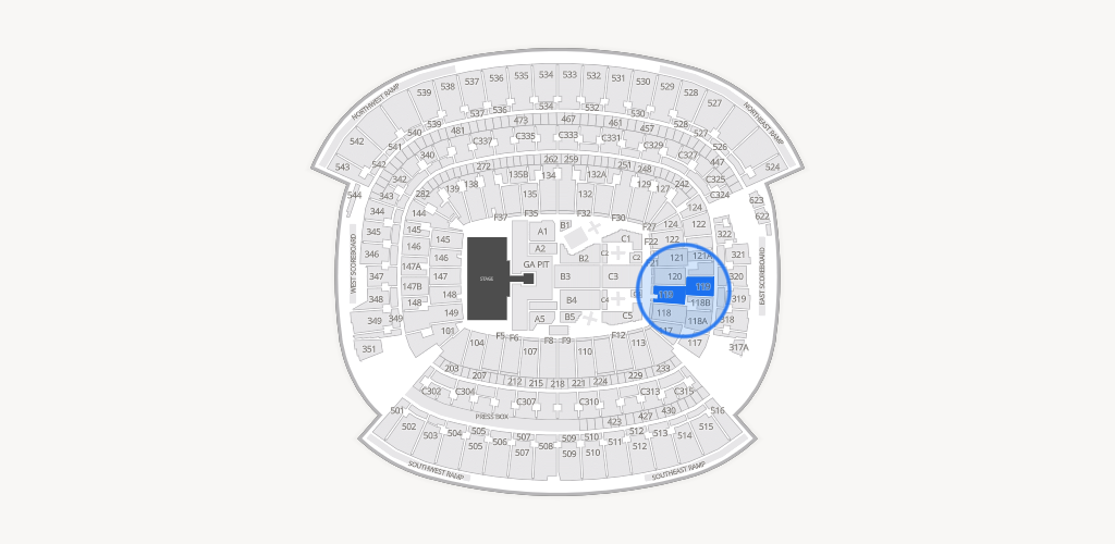 Huntington Bank Field Seating Chart