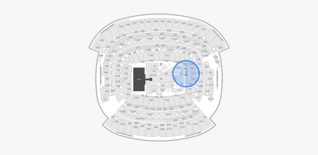 Huntington Bank Field Seating Chart