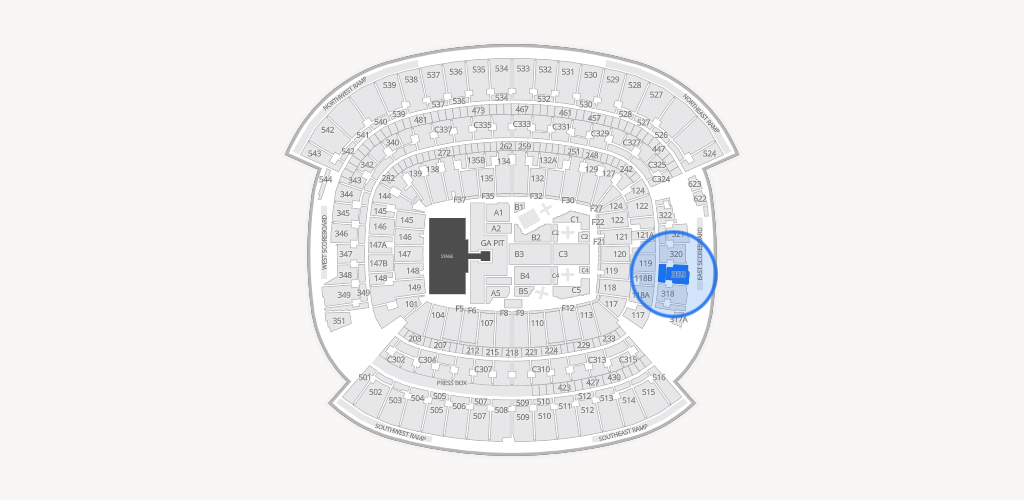 Huntington Bank Field Seating Chart