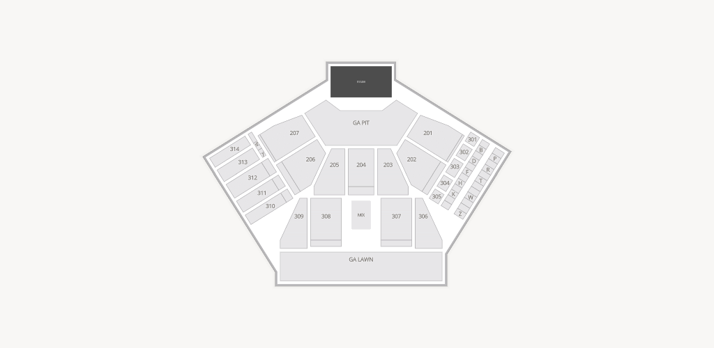 Huntington Bank Pavilion at Northerly Island Seating Chart