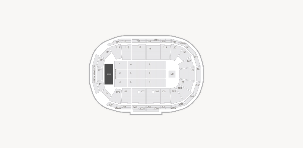 Huntington Center Seating Chart