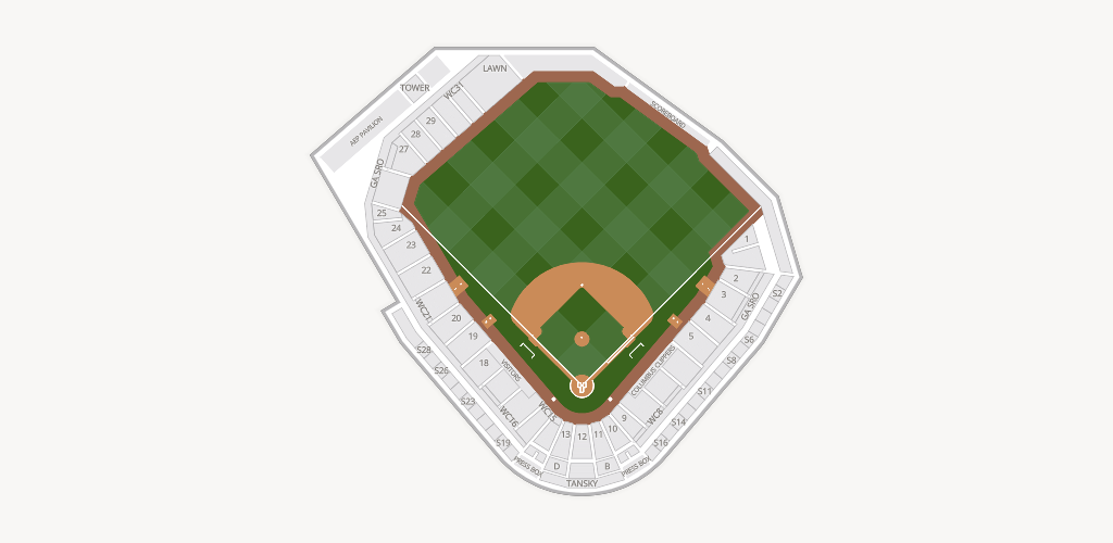 Huntington Park Seating Chart