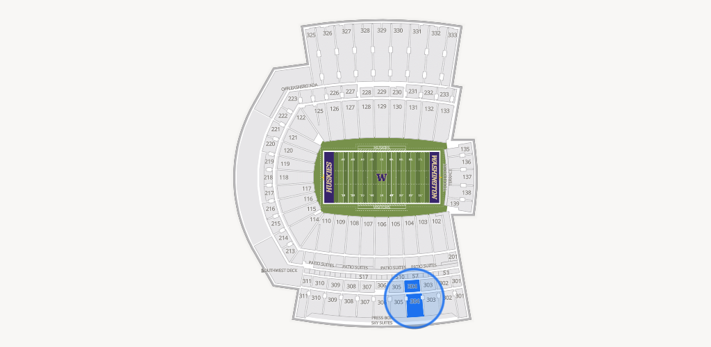 Husky Stadium Seating Chart