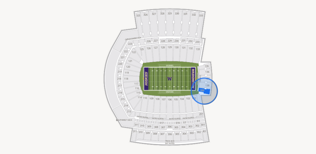 Husky Stadium Seating Chart