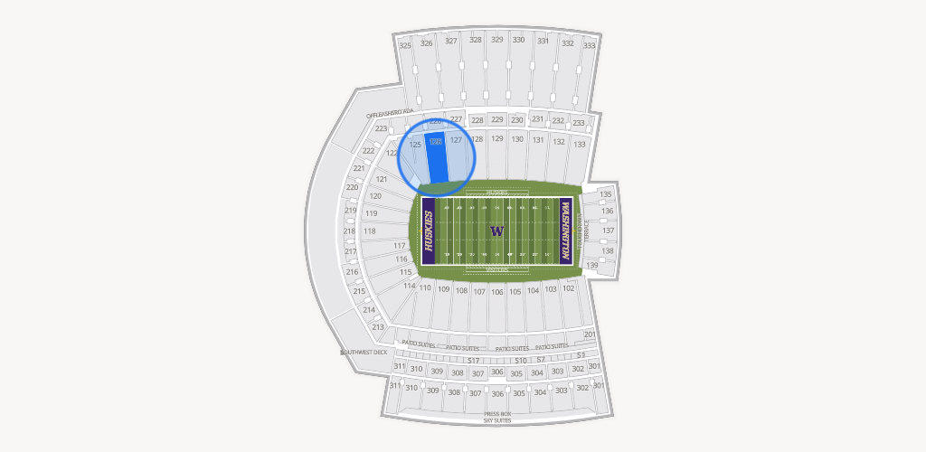 Husky Stadium Seating Chart
