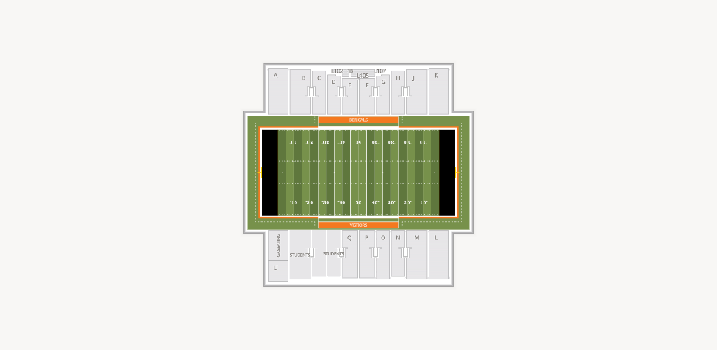 ICCU Dome Seating Chart