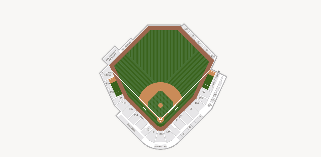 Impact Field Seating Chart