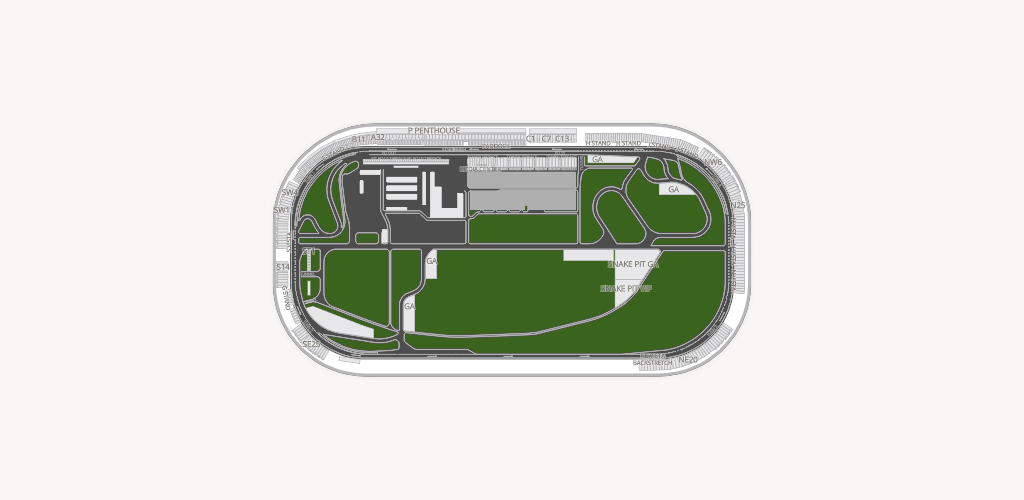 Indianapolis Motor Speedway Seating Chart