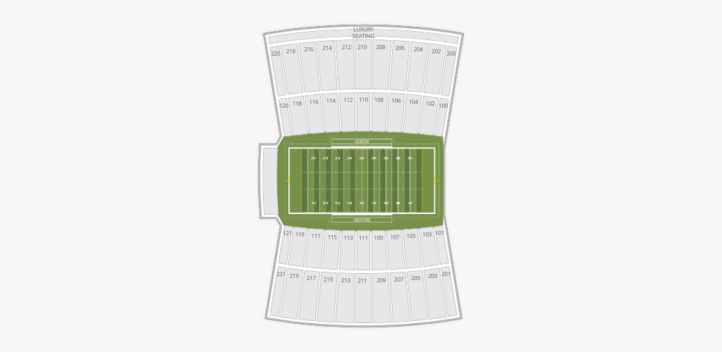 InfoCision Stadium Seating Chart