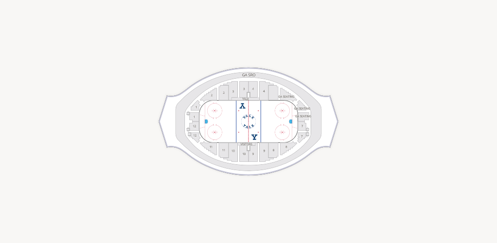 Ingalls Rink Seating Chart