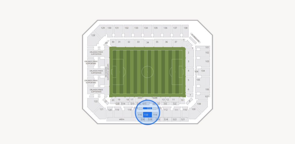 Inter&Co Stadium Seating Chart